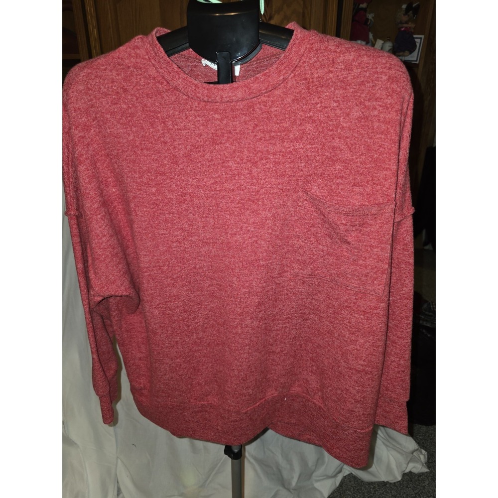 Zenana Oversized Shirt Size S. 30" PTP, 25" Long. Drop Shoulders. Casual,...